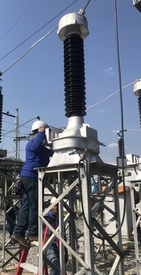 Montaje transformadores 115 KV